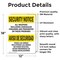 Signmission All Weapons Prohibited Bilingual OSHA Security Notice Sign, Vinyl Decal, 12in W x 18in L, 2PK OS-2PACK-SN-D-1218-L-11507 - alternate 3